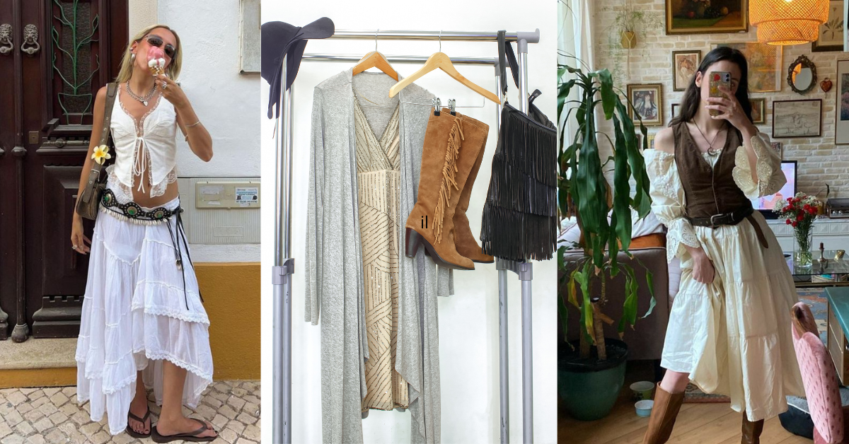 estilos de moda boho chic